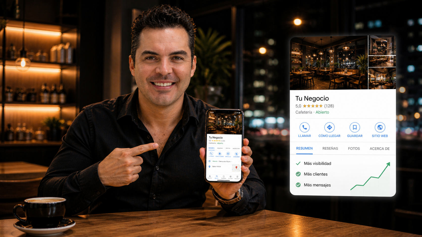 Ficha Google Maps optimizada para negocio local en Quito